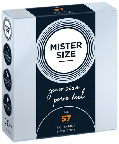 MISTER.SIZE 57 mm Condoms 3 pieces