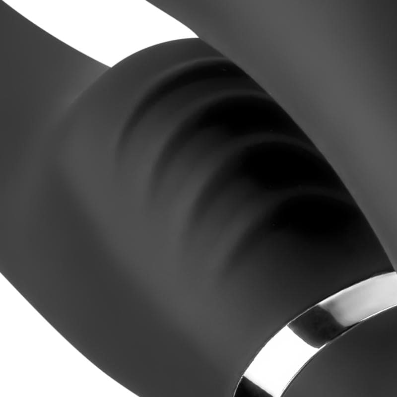 No-Parts - Avery Strapless Strapon Vibrerende Dildo 22 cm - Zwart