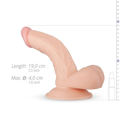 Kevin Realistic Dildo With Ball Bag - 12.5 cm