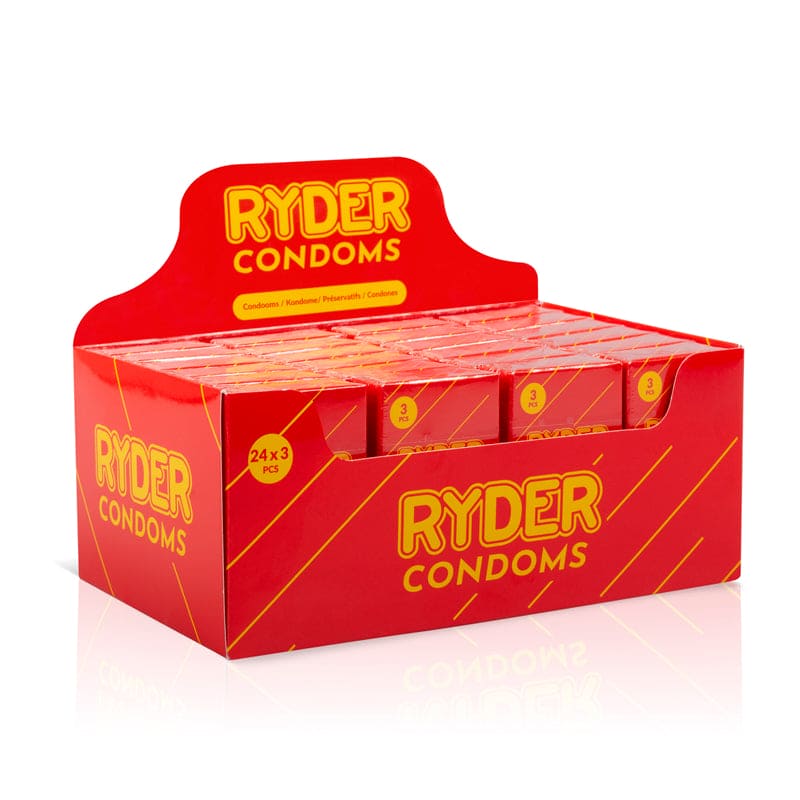 Condones Ryder - 24 x 3 Piezas