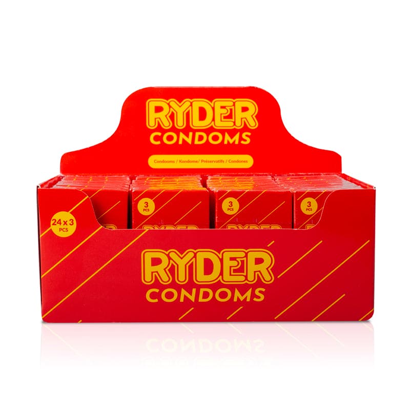 Condones Ryder - 24 x 3 Piezas