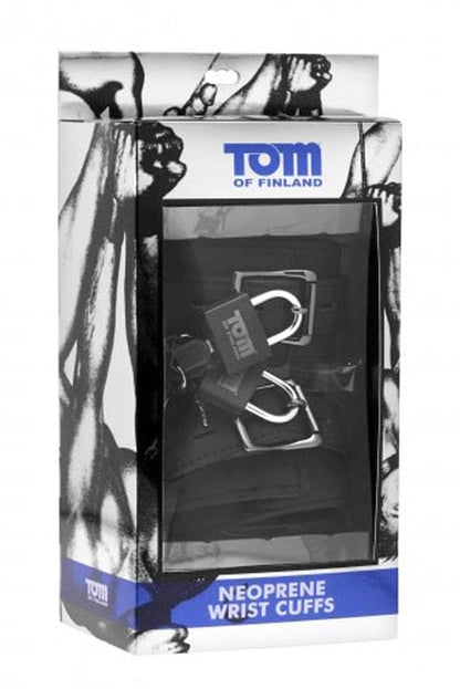 Tom of Finland Neopreen Handboeien met slot