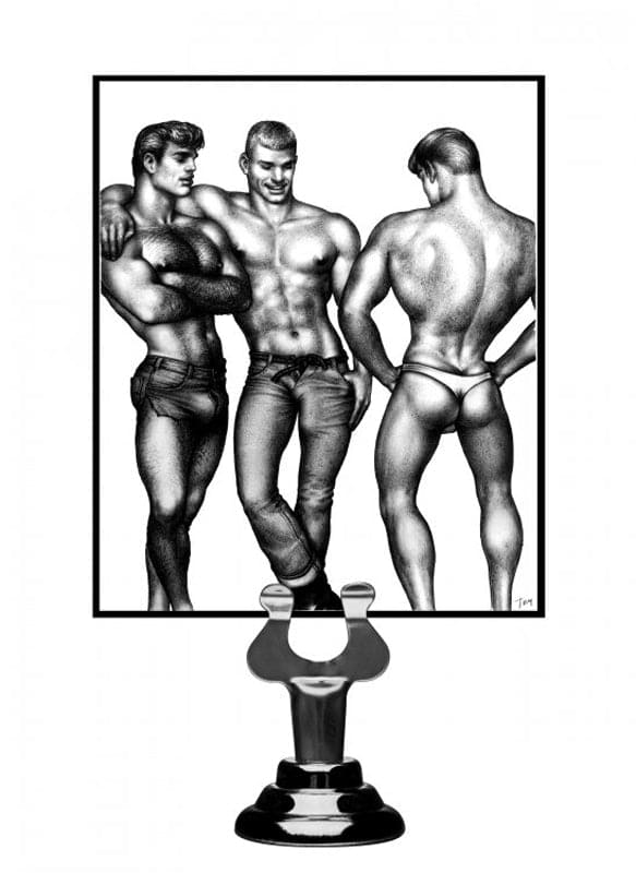 Tom of Finland Cockring Set - 3 Stuks - Blauw