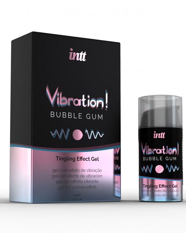 Vibration! Bubble Gum Tintelende Gel