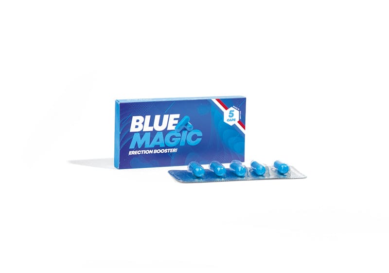 Blue Magic! Erectiepillen - 5 Stuks