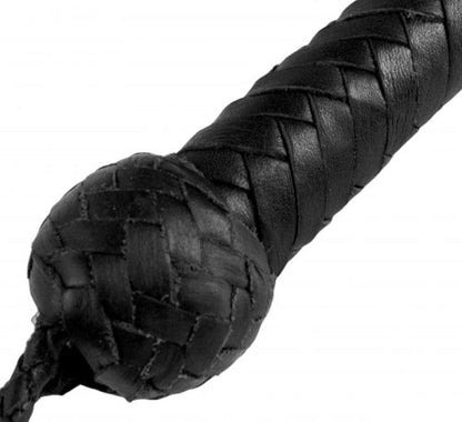 Látigo de cuero largo - 122 cm
