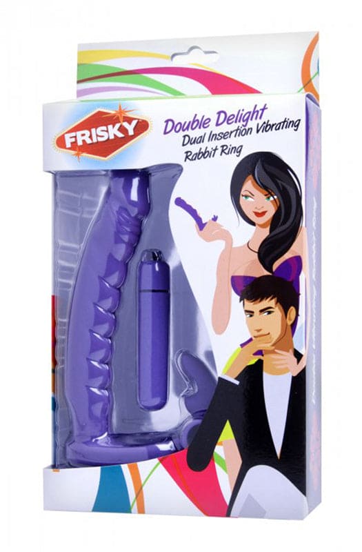 Double Delight Vibrerende Penisring Met Vibrator