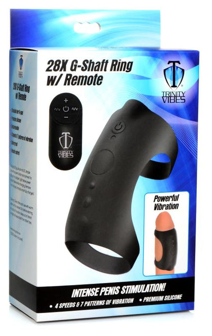 Anillo Vibrador Para Pene G-Shaft Con Control Remoto