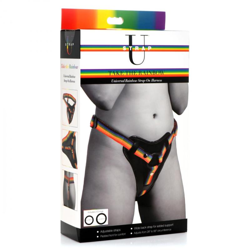 Take the Rainbow Universeel Strap-on Harnas