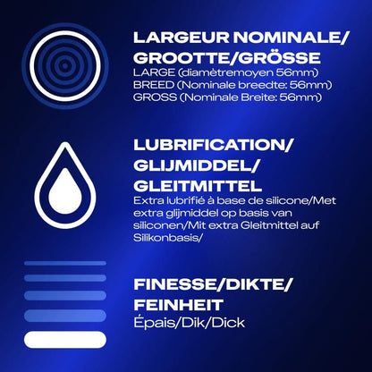 Préservatifs Durex Perfect Gliss - 10 pièces