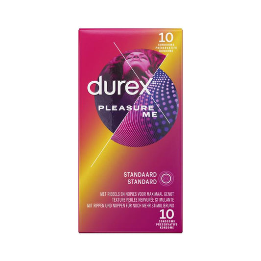 Durex Pleasure Me Condooms - 10 stuks