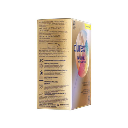 Durex Nude No Latex - 20 Stuks