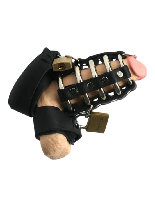 Strict Leather Gates of Hell Chastity Device