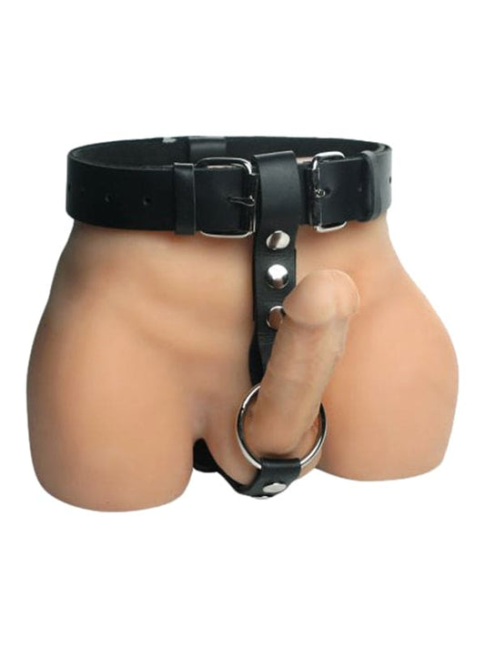 Strict Leather mannelijke Anale Plug Harnas